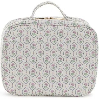 Trvl Design Antibes Makeup Bag In Ivory