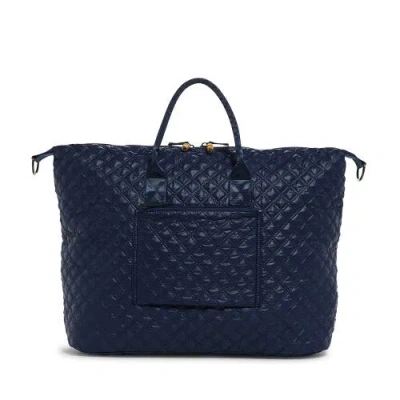 Trvl Design Antibes Overpacker Duffel Bag In Navy