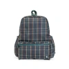 Trvl Design Cambridge Plaid Backpack In Blue