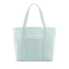 Trvl Design Classic Plaid Jumbo Tote In Green