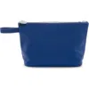 Trvl Design Coated Canvas Cosmetic Bag In Blue