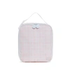Trvl Design Pimlico Plaid Lunch Bag In Pink