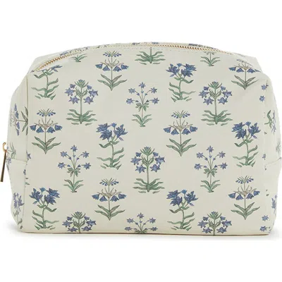Trvl Design Provence Cosmetic Bag In Ivory