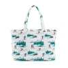Trvl Design Ski Puffer Tote In White