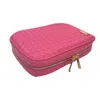 Trvl Design Women's Zip Around Makeup Case In Dahlia In Multi