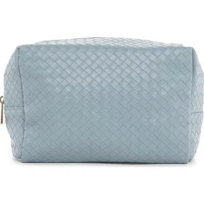 Trvl Design Woven Cosmetic Bag In Blue