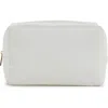 Trvl Design Woven Cosmetic Bag In White