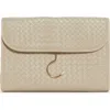 Trvl Design Woven Hanging Toiletry Bag In Ivory