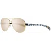 Try Cover Change Metal Sunglasses In Gold