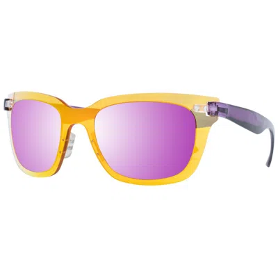 Try Cover Change Plastic Men's Sunglasses In Orange