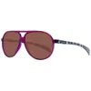 Try Cover Change Plastic Sunglasses In Purple