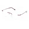 Try Tit. Try Titanium Ty941 Eyeglasses In Red