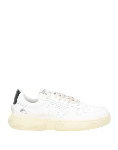 Trypee Man Sneakers White Size 9 Leather