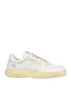 Trypee Man Sneakers White Size 9 Textile Fibers In White