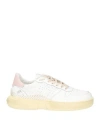 TRYPEE TRYPEE WOMAN SNEAKERS WHITE SIZE 8 LEATHER