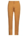 Trēz Man Pants Tan Size 32 Cotton, Elastane In Brown