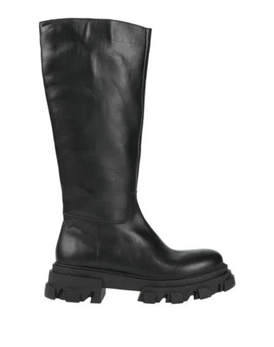 Tsakiris Mallas Woman Boot Black Size 10 Leather