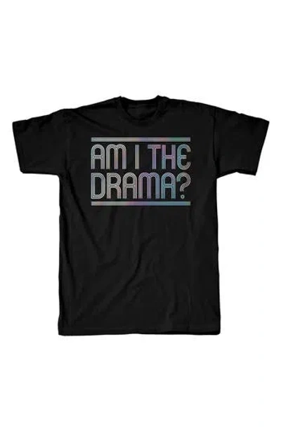 Tsc Miami Am I The Drama? Graphic Print T-shirt In Black