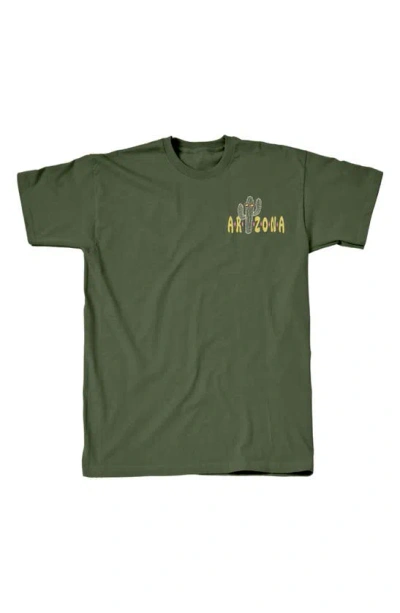 Tsc Miami Arionza Grands Cotton Graphic T-shirt In Military Green