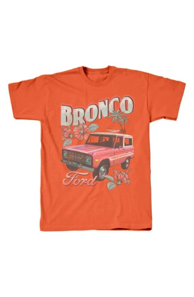 Tsc Miami Bronco Cotton Graphic T-shirt In Orange