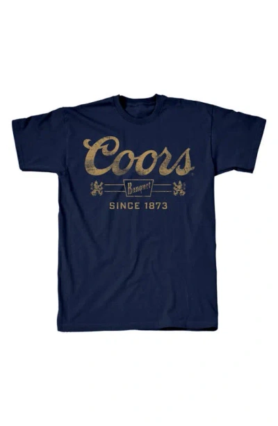 Tsc Miami Coors Banquet 73' Cotton Graphic T-shirt In Navy