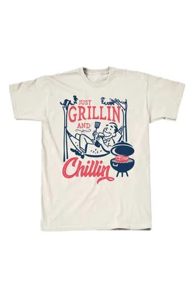 Tsc Miami Grillin' & Chillin' Graphic Print T-shirt In Natural
