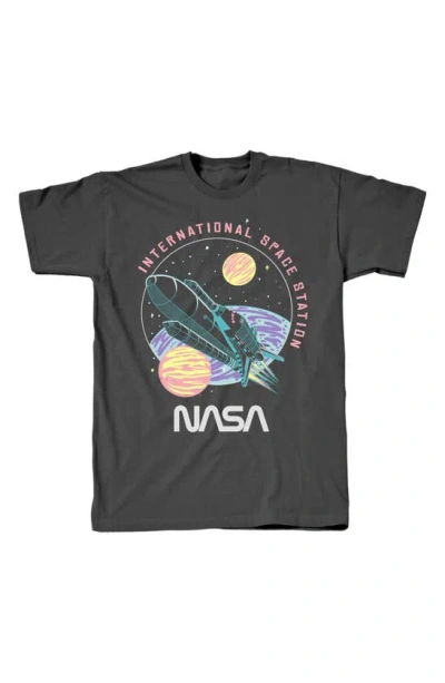 Tsc Miami Nasa Shuttle Space Cotton Graphic T-shirt In Charcoal