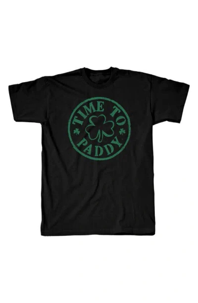 Tsc Miami Time To Paddy Cotton Graphic T-shirt In Black
