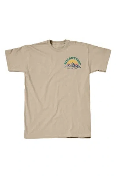 Tsc Miami Yellowstone Graphic Print T-shirt In Sand