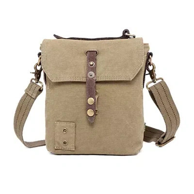 Tsd Brand Coastal Crossbody Messenger Bag In Green