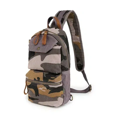Tsd Brand Crossbody Bag In Gray