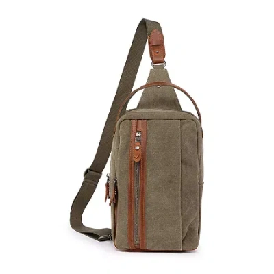 Tsd Brand Crossbody Bag In Green