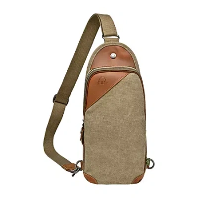 Tsd Brand Crossbody Bag In Green