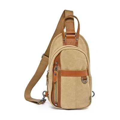 Tsd Brand Crossbody Bag In Sand