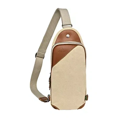 Tsd Brand Crossbody Bag In Sand
