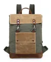Tsd Brand Hillside Canvas Backpack In Multi