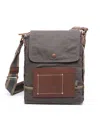 Tsd Brand Lake Toya Crossbody Bag In Gray