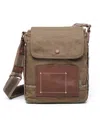 Tsd Brand Lake Toya Crossbody Bag In Green