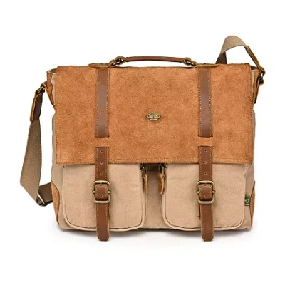Tsd Brand Messenger Bag In Brown