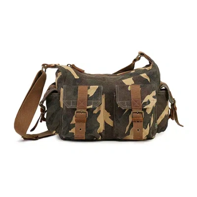 Tsd Brand Messenger Bag In Brown
