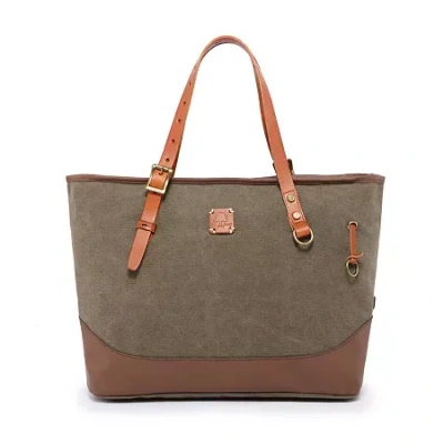 Tsd Brand Redwwod Shopper Bag In Green