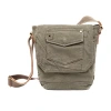 Tsd Brand Spring Palm Crossbody Messenger Bag In Green