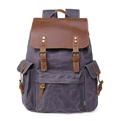 Tsd Brand Stone Creek Laptop Backpack In Gray