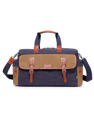 Tsd Brand Stone Creek Large Duffel Bag In Navy