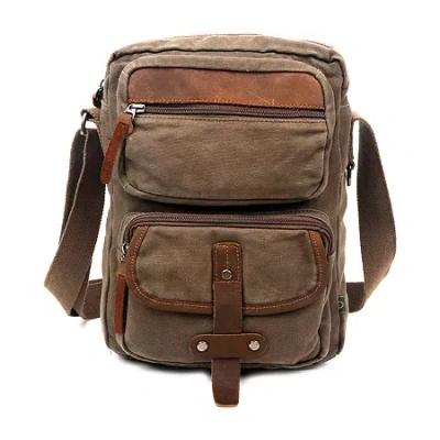 Tsd Brand Sun Smell Crossbody Messenger Bag In Green