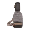Tsd Brand Tapa Sling Bag Unisex Adult Adjustable Straps Backpack In Gray