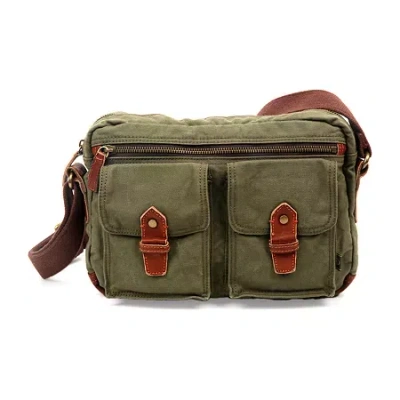 Tsd Brand Trail Breeze Mail Messenger Bag In White