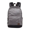 Tsd Brand Urban Light Coated Canvas Laptop Backpack In Gray