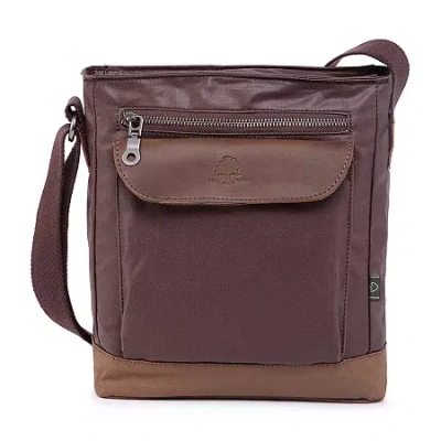 Tsd Brand Urban Light Crossbody Messenger Bag In Brown
