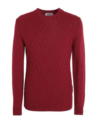 TSD12 TSD12 MAN SWEATER BRICK SIZE XL ACRYLIC, WOOL